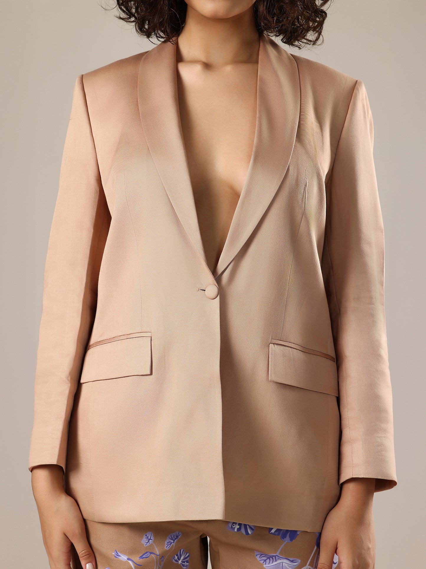 Pant Suit Set - Sand