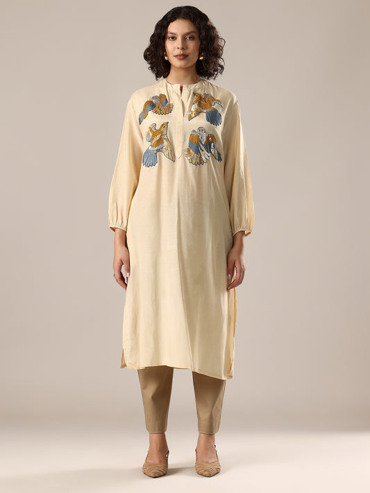 Embelished Co-Ord Set - Light Yellow