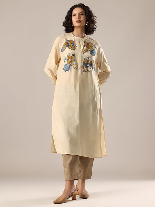 Embelished Co-Ord Set - Light Yellow