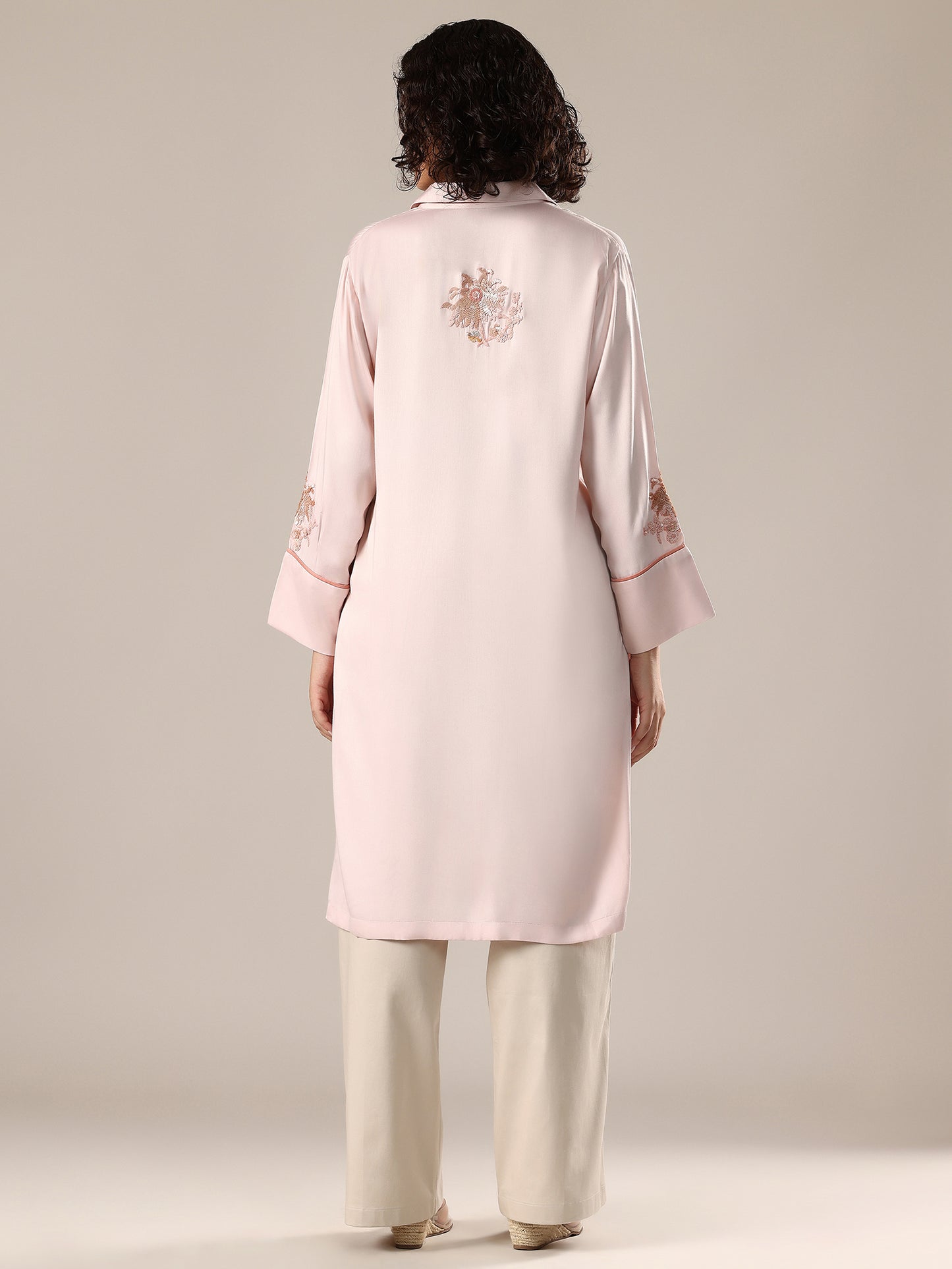 Embelished Co-Ord Set - Blush